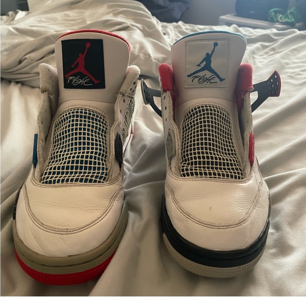Nike Air Jordan What The 4 size 10.5 (damaged/ restoration project)